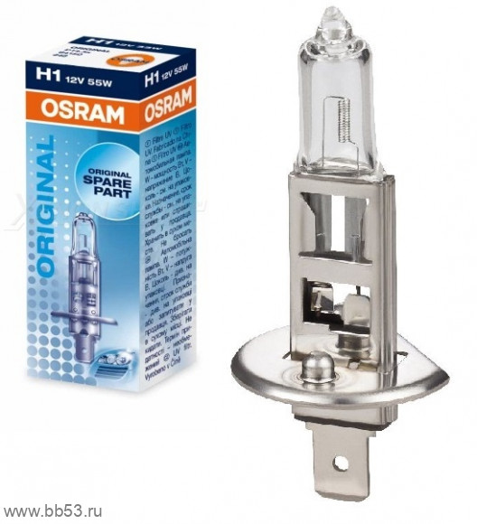 H1 Osram Original Line 64150 [BOX 1 шт. 55W 1550Lm P14.5s]