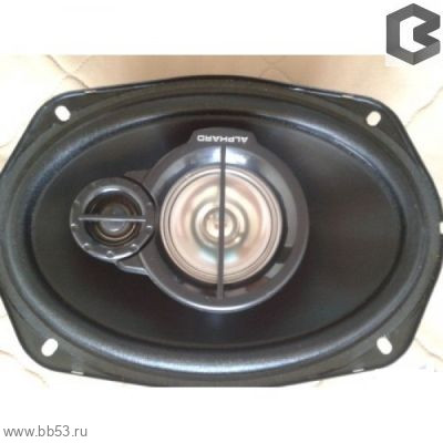 Alphard Carset-692Z [6"x9"/3х полосн.коакс./70Вт ном./140Вт макс./92Дб/4 Ом/50 - 20000 Гц]