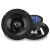 Kicx QS 165 [16.5см/2х полосн.коакс./70Вт ном./140Вт макс./90 Дб/4 Ом/65-20000 Гц]