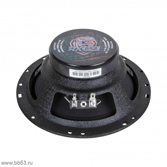 Kicx RX 652 [16.5см/2х полосн.коакс./100Вт ном./150Вт макс./91 Дб/4 Ом/75-20000 Гц./57.5 мм глубина]