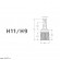 H11/H9 MTF Light CYBER LIGHT PRO CANBUS комплект светодиодных ламп 6000K/12V/65W/6500Lm/2шт.