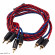 Kicx Headshot RCA-24-150-SS [1.5м./2-х канальный/витая пара/медный/межблочный кабель]