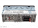 AURA AMH-210WR [без CD/mp3/USB/SD/EQ/2 RCA sub control/красная подсветка/ЖК диспл./несъемная панель]