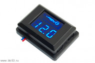 Ural DB Voltmeter [вольтметр автомобильный с управляющим проводом/3 символа/синий]