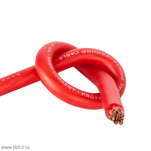 Kicx PPC 015RS 0GA [Силовой кабель красный 1м./OFC МЕДЬ]