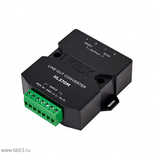 Kicx HL 370M [Адаптер hi-level -> RCA 4х канальный/Выход для дистанционного включения усилителя.]