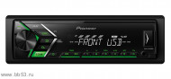 Pioneer MVH-S100UBG [без CD/mp3/front USB/front AUX in/EQ/1 RCA/зеленая подсветка]