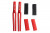 URAL DECIBEL INSULATION TUBE [штаны-кембрики для разделки RCA/1шт красных + 1шт черных в комплекте]