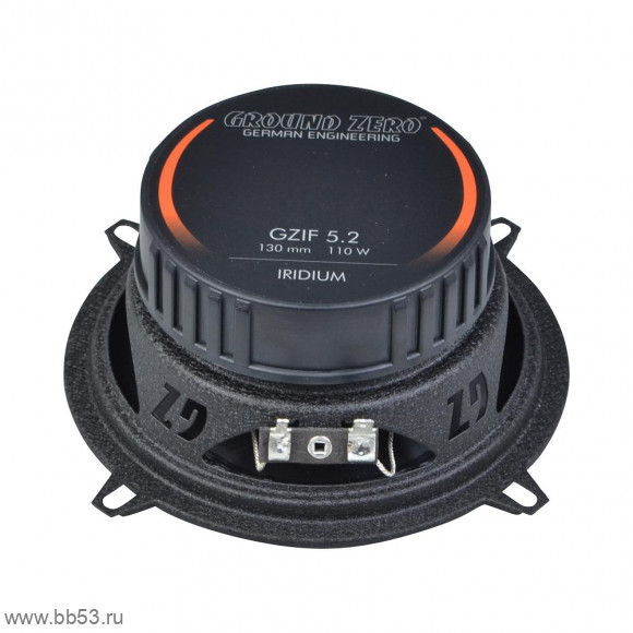 Ground Zero GZIF 5.2 [13см/2х пол. коакс./70Вт ном./110Вт макс./90Дб/60-20000 Гц]