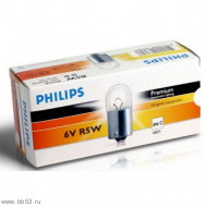 Автолампа R5w (BA15s) 12V Philips 12821CP