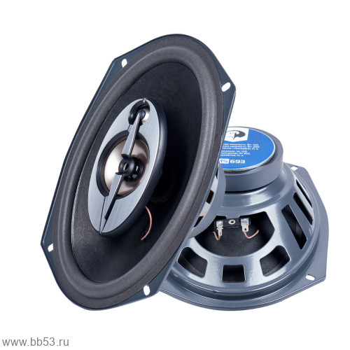 Phantom MS 693 [6"x9"/3х полосн.коакс./100Вт ном./200Вт макс./93 Дб/4 Ом/50 - 20000 Гц]