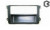 Ksize RP-VWGL5b Рамка VW Jetta/Passat B6/Golf 5/Caddy/Touran/Tiguan/CC/Skoda Fabia/Octavia 1/2din