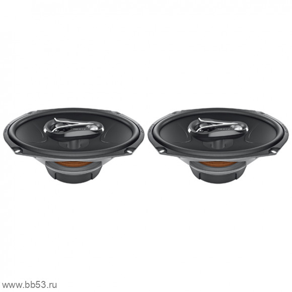 Hertz ECX 690.5 [6"x9"/2х полосн. коакс./100Вт ном./300Вт макс./95Дб/глубина 77мм/40-23000 Гц]