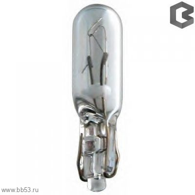 Автолампа T5w NARVA [1 шт. 1.2W W2*4.6d]