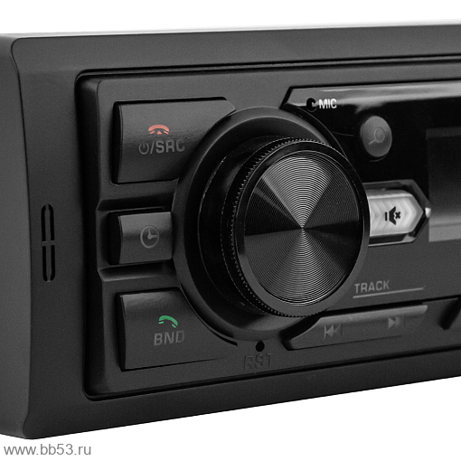ACV AVS-401UBR [BT/без CD/mp3/front USB/SD/EQ/2 RCA/красная подсветка/несъемная панель]