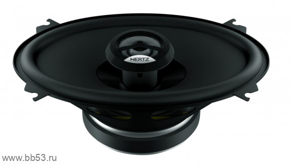 Hertz DCX 460.3 [4"x6"/2х полосн.коакс./40Вт ном./80Вт макс./93Дб/4 Ом/65 - 21000 Гц]