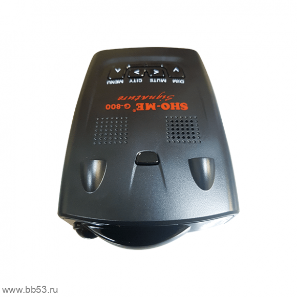 Sho-Me G-800 Signature [GPS сигнатурный радар/СТРЕЛКА,КОРДОН/защита от ложных сработок/360гр.]