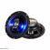 Kicx JM-165L [16.5см/2х полосн.коакс./70Вт ном./130Вт макс./89 Дб/4 Ом/70-20000 Гц +синяя подсветка]