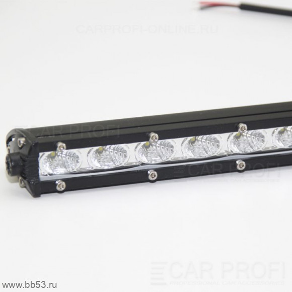 Балка светодиодная CP-SL-54 Flood рассеиваемый 18x3W CREE 54W 495*26*44 мм [1 шт., 9-32V]
