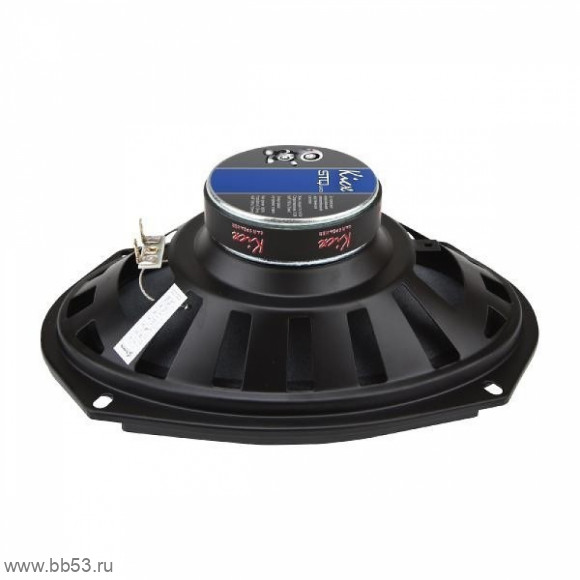 Kicx STQ 693 [6"x9"/3х полосн.коакс./80Вт ном./160Вт макс./90Дб/4 Ом/55 - 20000 Гц]