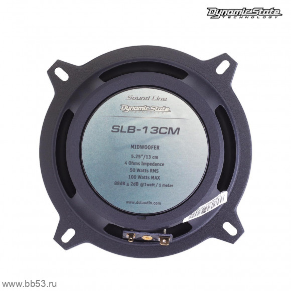 Dynamic State SLB-13CM [5"/50 Вт  ном./100 Вт макс/88 дБ/4 Ом/80Гц- 15кГц/2 шт]