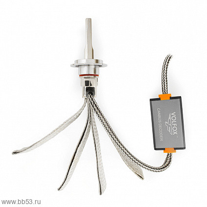 H1 VOLFOX DIAMOND LED комплект светодиодных ламп чипы Lumileds ZES 3500Lm/12-30V/37Вт/CANBUS/2шт