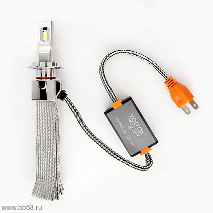 H1 VOLFOX DIAMOND LED комплект светодиодных ламп чипы Lumileds ZES 3500Lm/12-30V/37Вт/CANBUS/2шт