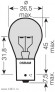 Автолампа PY21w (BAU15s) янтарная 24V Osram 7510TSP TRUCK STAR PRO EXTRALIFE