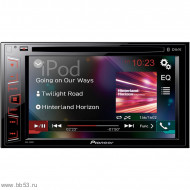 Pioneer AVH-290BT [6,2" WVGA/DVD/BT/USB/AUX/2 AV In/2 RCA out/красная подсветка/2017]