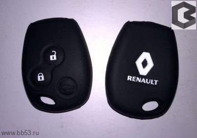 Чехол смарт ключа силикон 004 Renault