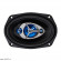 Kicx GX-693 [6"x9"/4х полосн.коакс./100Вт ном./200Вт макс./92Дб/4 Ом/50 - 20000 Гц]