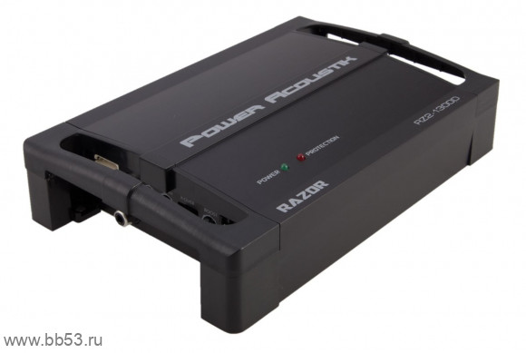 Power Acoustik RZ2-1300D [RMS: 2x185W 1x540W (4 Ом) 2x270W (2 Ом)/регулир. high,low-pass фильтры]