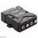 Kicx HL 370 [Адаптер hi-level -> RCA 4х канальный]