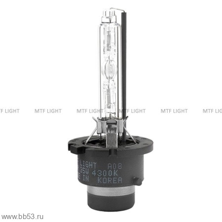 Ксенон лампа MTF Light D2S 4300K ORIGINAL 85V 35W 3341Lm (OEM)