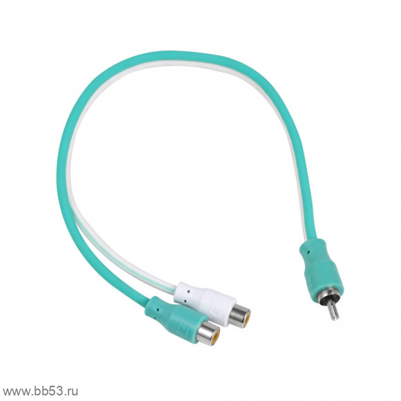 DL Audio Piranha 1M2F [1 штекер - 2 гнезда/экран/1 шт./разветвитель RCA]