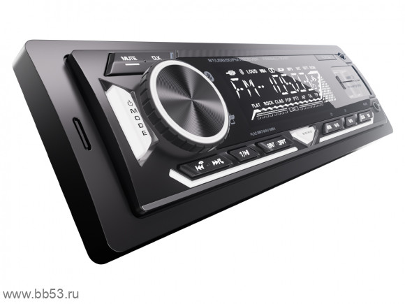 AURA FIREBALL-304BT [12V/без CD/BT/mp3/2USB/SD/EQ/1 RCA sub control/белая подсветка]