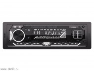AURA FIREBALL-304BT [12V/без CD/BT/mp3/2USB/SD/EQ/1 RCA sub control/белая подсветка]