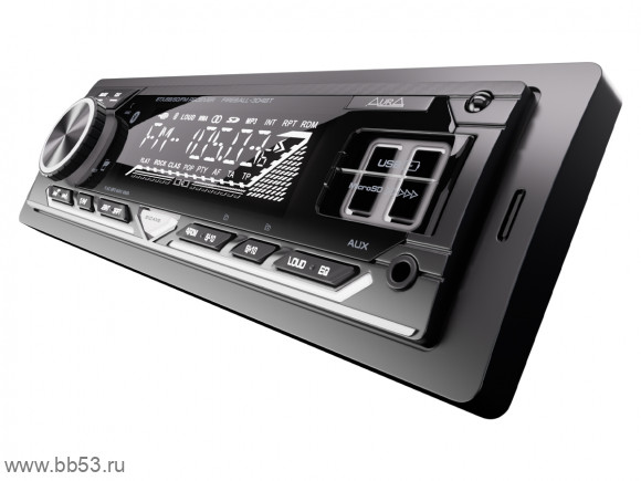 AURA FIREBALL-304BT [12V/без CD/BT/mp3/2USB/SD/EQ/1 RCA sub control/белая подсветка]