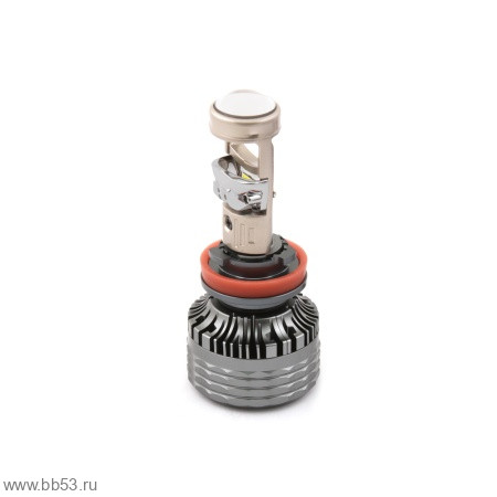 H11/H8/H16 MTF Light MicroLENS светодиодные лампы с линзой [6000K/4000Lm/50W/12-24v/2 шт ]