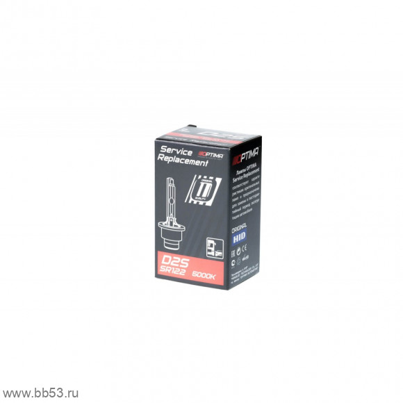 Ксенон лампа OPTIMA Service Replacement D2S 5000K 85V 35W (OEM) 85122 66240 Ксенон лампа OPTIMA Service Replacement D2S 5000K 85V 35W (OEM) 85122 66240