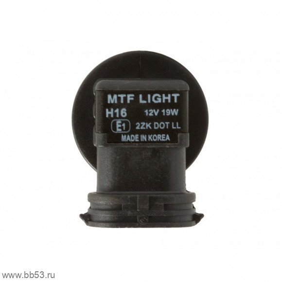 H16 MTF Light LongLife x4 + 30% 3000K [BOX 1 шт. 19W 460Lm PGJ19-2]