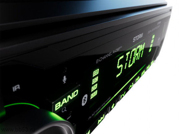 AURA STORM-678DSP [без CD/BT/mp3/USB/SD/EQ/3 RCA sub control/пульт/ПРОЦЕССОР]