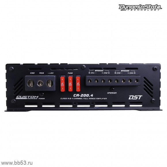 Dynamic State CA-200.4 CUSTOM [RMS: 4x200W (4 Ом) 4x300W (2 Ом)/2х600W (4Ом)]