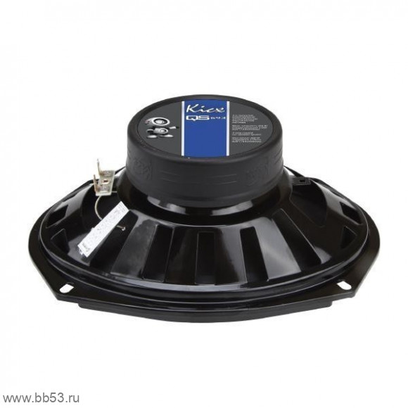 Kicx QS-693 [6"x9"/3х полосн.коакс./100Вт ном./200Вт макс./89Дб/4 Ом/55 - 22000 Гц]