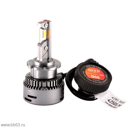 D4S MTF Light CYBER LIGHT PRO комплект светодиодных ламп для штатных блоков/35W/4250Лм/6000K/2шт.