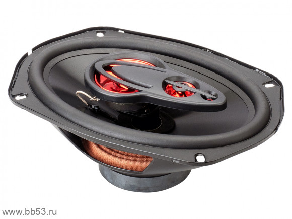 AURA FIREBALL-694 [6"x9"/3х полосн.коакс./121Вт ном./251Вт макс./93Дб/4 Ом/45 - 20000 Гц]