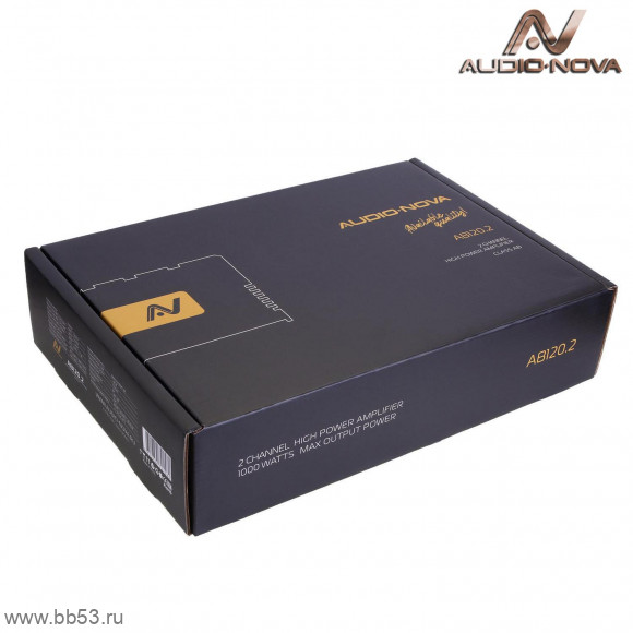 Audio Nova AB120.2 [RMS: 2x100W 1x220W (4 Ом) 2x145W (2 Ом)/регулир. high,low-pass фильтры]