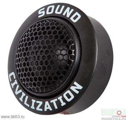Kicx Sound Civilization T26 [25мм/ВЧ динамики/RMS 25Вт/MAX 40Вт/93Дб/купол шелк/600 - 20000 Гц/2шт]