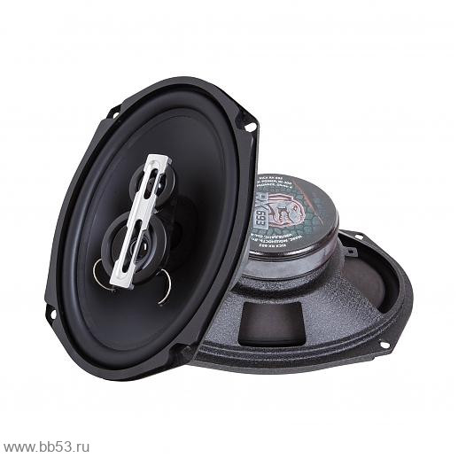 Kicx RX 693 [6"x9"/3х полосн.коакс./180Вт ном./300Вт макс./91Дб/4 Ом/50 - 20000 Гц]