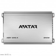 Avatar Buran ABR-240.4 [RMS: 4x60W 2x240W (4 Ом) 4x120W (2 Ом)/регулир. low-pass фильтр]